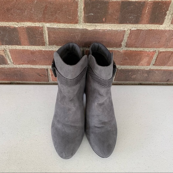 Karen Scott Women’s ivyy Almond Toe Ankle Boots, Grey, Size US 9.5 M - Picture 2 of 9